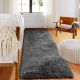 Soft Grey Textured Hall Mat